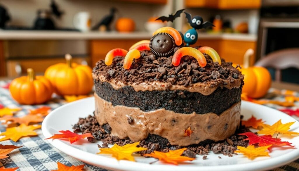 Halloween dirt cake recipe easy