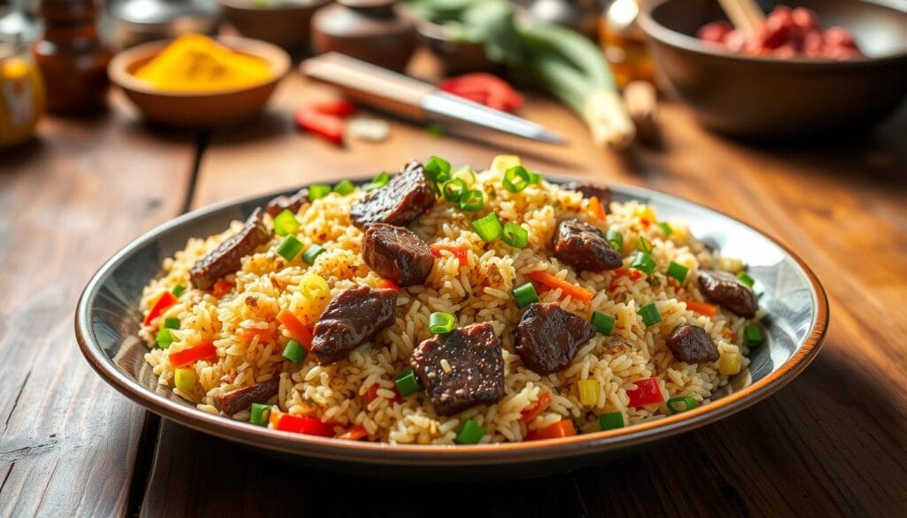 pepper fried rice recipe