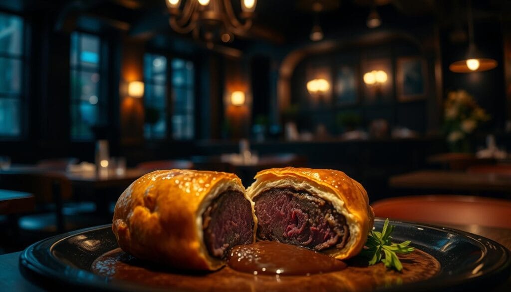 Find beef Wellington nearby