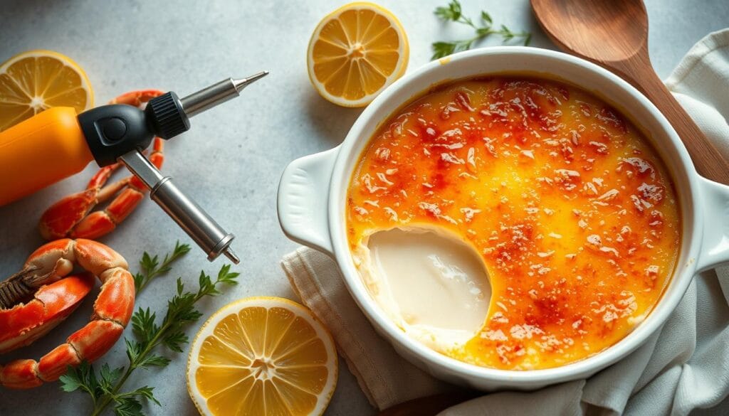 baking crab brulee readiness check