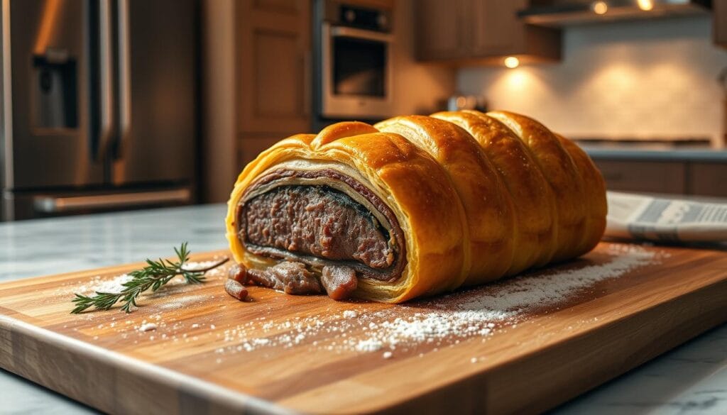 cooking beef wellington at home