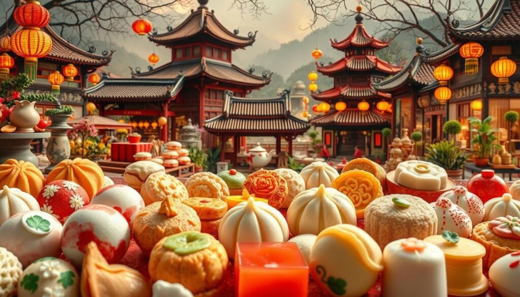 history of Asian desserts