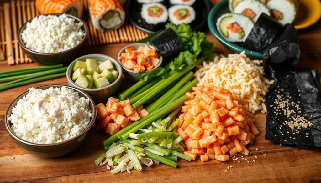 sushi bake ingredients