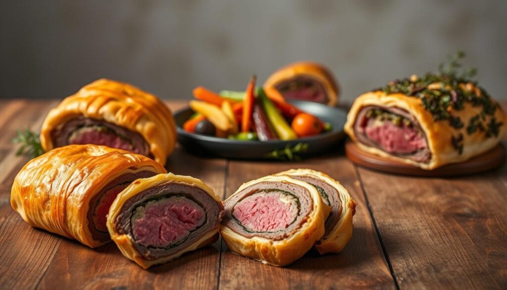 variations of beef wellington